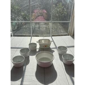 Corning Ware Lot of 7 Pieces